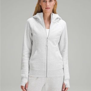 Lululemon Grey Scuba Fullzip